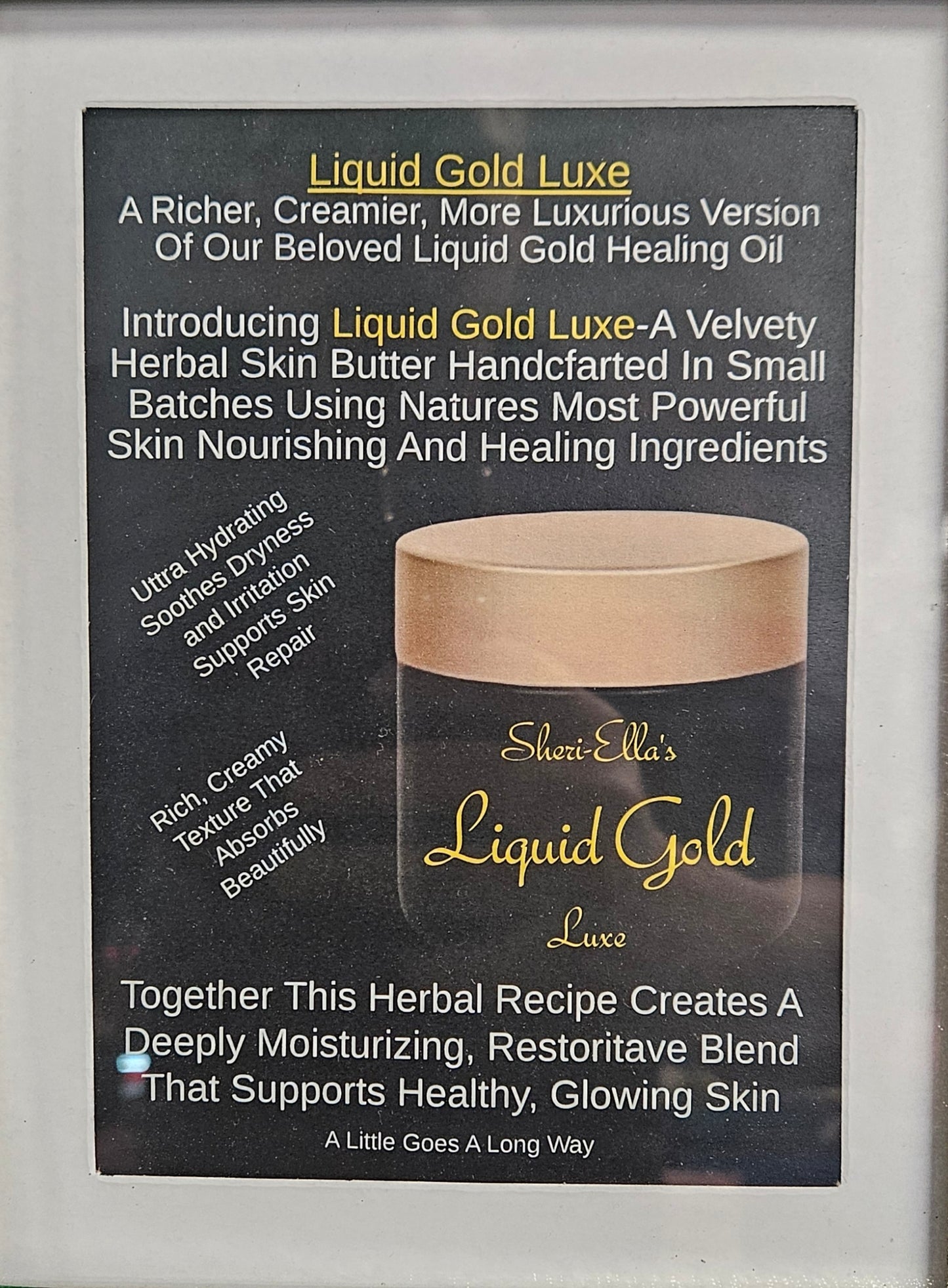 Liquid Gold Luxe-Body Butter