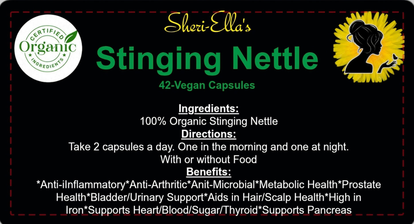 Organic Stinging Nettle Capsules